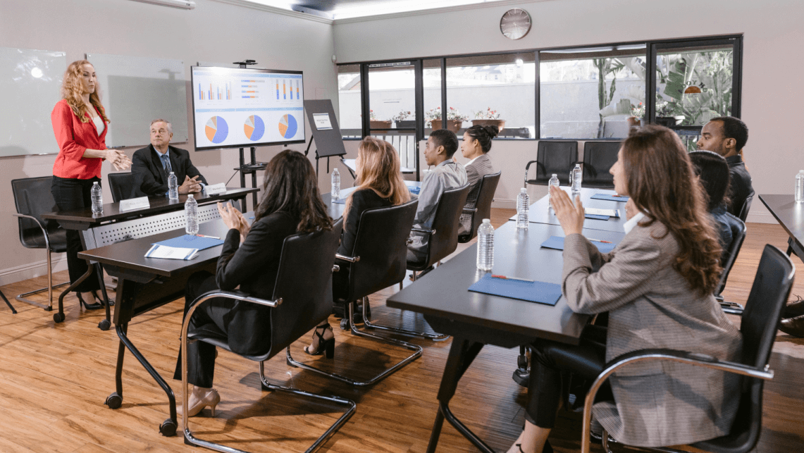 An immersive Leadership Development Camp session focusing on building leadership skills through operations and finance development programs, designed to empower future leaders for long-term business success