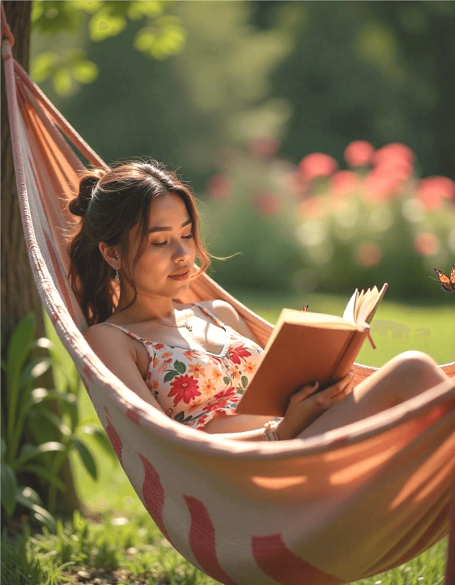 A relaxed individual enjoying free time after mastering the art of saying no to unnecessary commitments